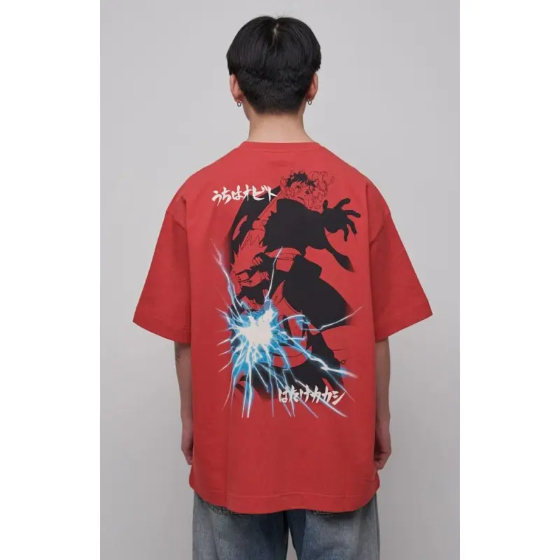 Naruto Shippuden T-Shirt Graphic Red (L) | 8718526182149