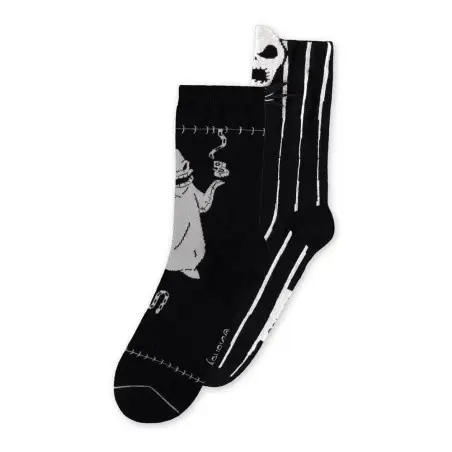 L´etrange Noël de Mr. Jack pack 2 paires de chaussettes 39-42 | 8718526218633