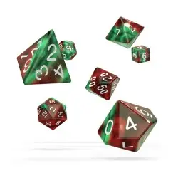 Oakie Doakie Dice dés RPG-Set Gemidice - Bloody Jungle (7)