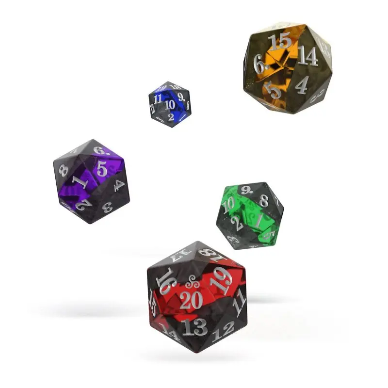 Oakie Doakie Dice set dés Spindown D20 Enclave (5) | 4056133705325