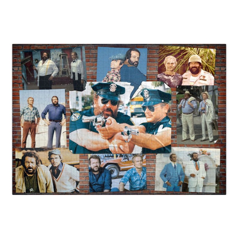 Bud Spencer & Terence Hill puzzle Poster Wall no.002 (1000 pièces) | 4056133021128