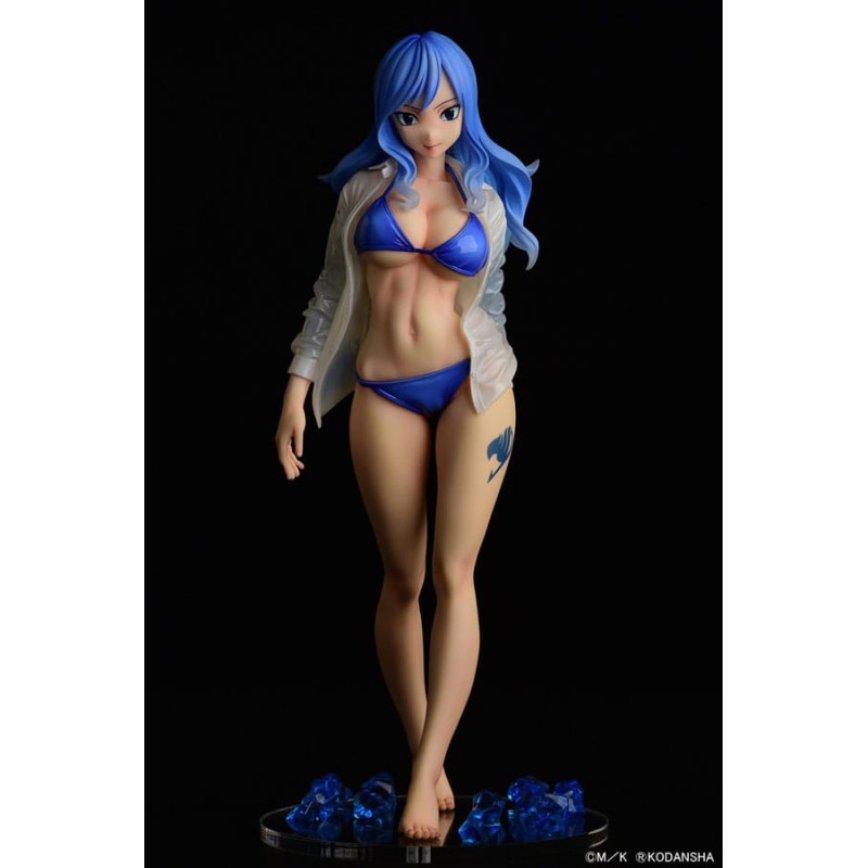 Fairy Tail statuette 1/6 Jubia Lokser Gravure_Stylesee-through wet shirt 25 cm | 4560321854639