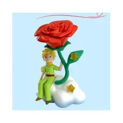 Le Petit Prince figurine sous la rose 9 cm