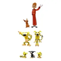 Marsupilami tubo 7 figurines Characters 4 - 10 cm