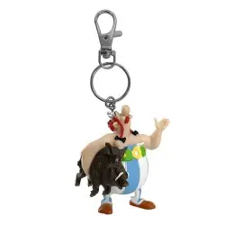 Asterix porte-clés Obelix Carrying a Boar 14 cm