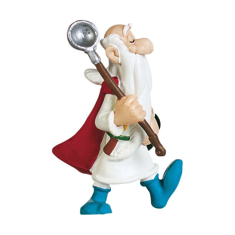 Astérix figurine Panoramix Marmite 8 cm