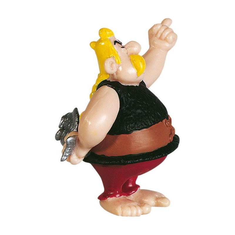 Astérix figurine Ordralfabétix le poissonnier 6 cm