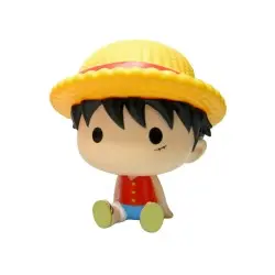 One Piece tirelire Chibi PVC Luffy 15 cm