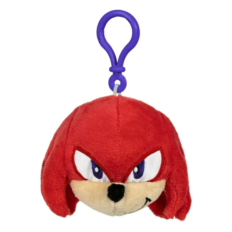 Sonic - The Hedgehog porte-clés peluche Knuckles 8 cm | 8425611352683