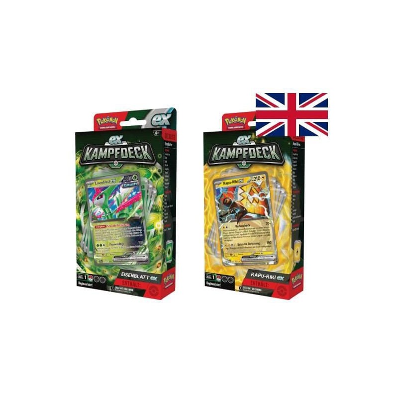 Pokémon TCG présentoir EX Battle Decks October 2024 (6) *ANGLAIS* | 0820650868764