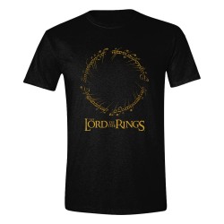 Le Seigneur des Anneaux T-Shirt Logo Inscription (M)