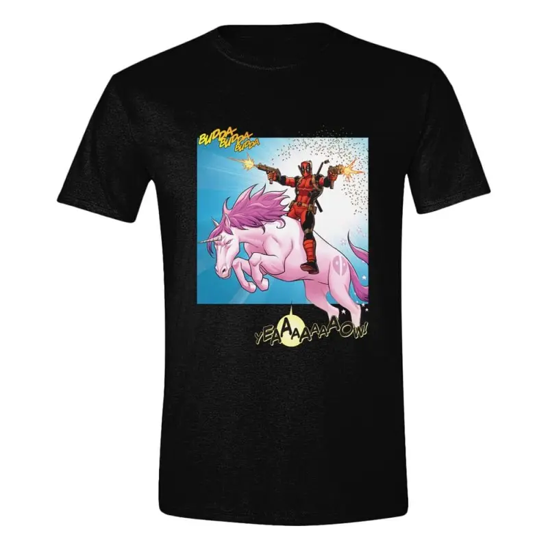 Deadpool T-Shirt Unicorn Battle (XL) | 5063376505734