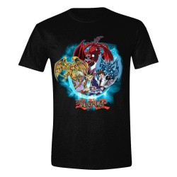 Yu-Gi-Oh! T-Shirt Group Shot Blue Vortex (S)