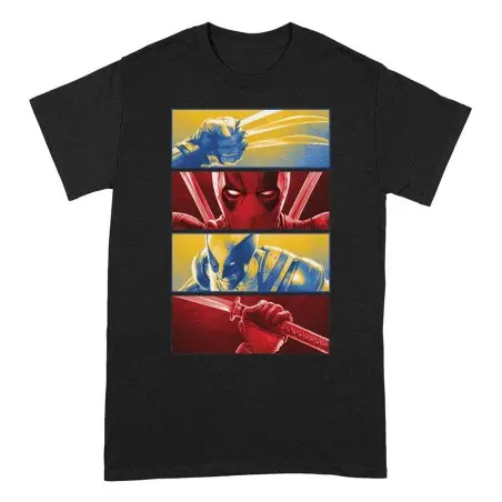 Deadpool T-Shirt Deadpool And Wolverine Boxes (M) | 5063376506496