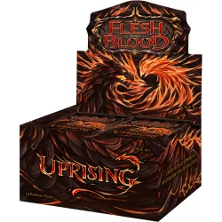 JCC/TCG: Flesh & Blood
Product: Uprising Booster Display (24 Packs) - EN
Publisher: Legend Story Studios
English Version