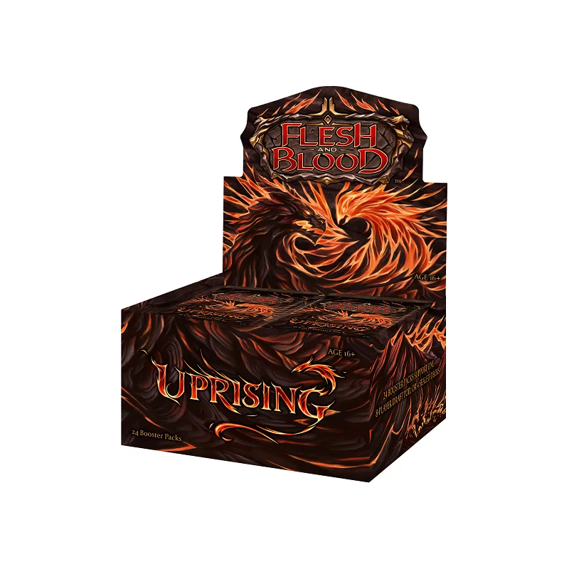 JCC/TCG: Flesh & Blood
Product: Uprising Booster Display (24 pakjes) - EN
Uitgever: Legend Story Studios
Engelse versie