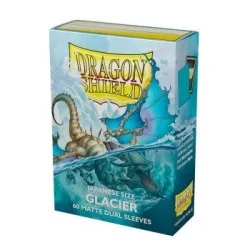 Dragon Shield Japanese size Dual Matte Sleeves - Glacier Miniom (60 Sleeves)