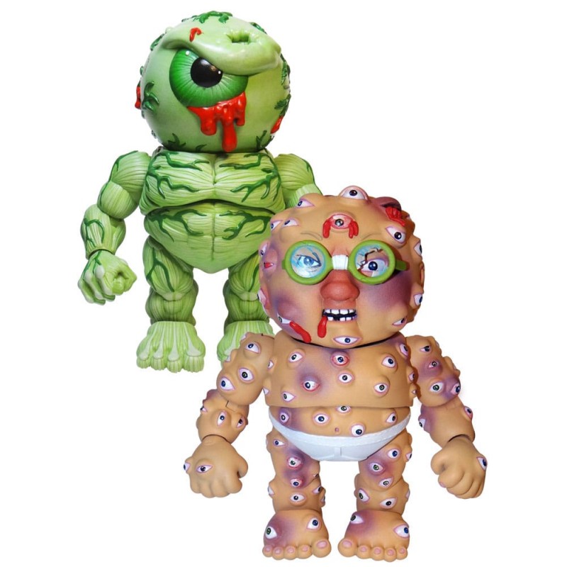 Madballs vs GPK pack 2 figurines Starin' Darren vs Oculus Orbus 15 cm | 0644625378009