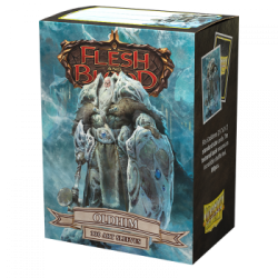 jcc/tcg : Flesh and Blood produit : Matte Art Sleeves - Flesh and Blood Oldhim (100 Sleeves) marque : Dragon Shield