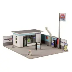 Original Illustration 1/64 maquette papier 1/64 Gas Station 11 cm (re-run) | 4582362385446