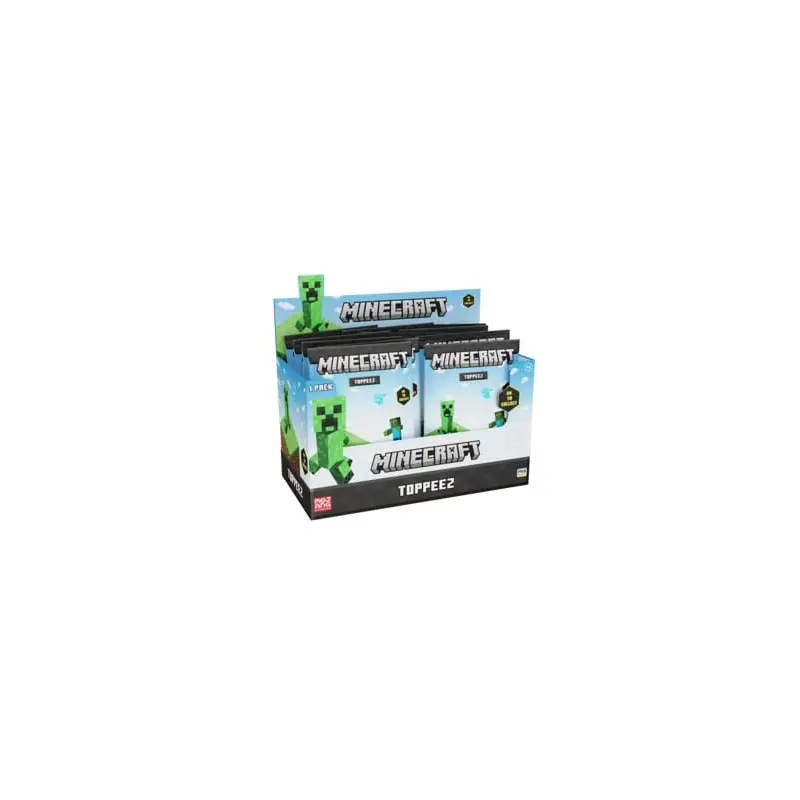 Minecraft assortiment 3D-Toppeez 6 cm (24) | 5055967344358