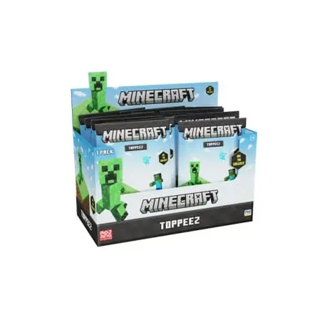 Minecraft assortiment 3D-Toppeez 6 cm (24) | 5055967344358