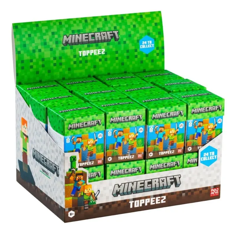Minecraft: 3D Toppeez Blind Box Display (24) | 5055967344365