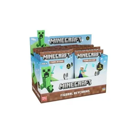 Minecraft présentoir porte-clés-figurine (24) | 5055967344426