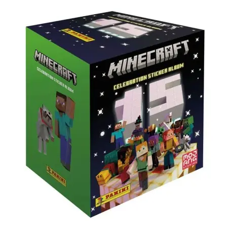 Minecraft Sticker Collection présentoir boosters 15th Anniversary Celebration (36) | 8051708015775