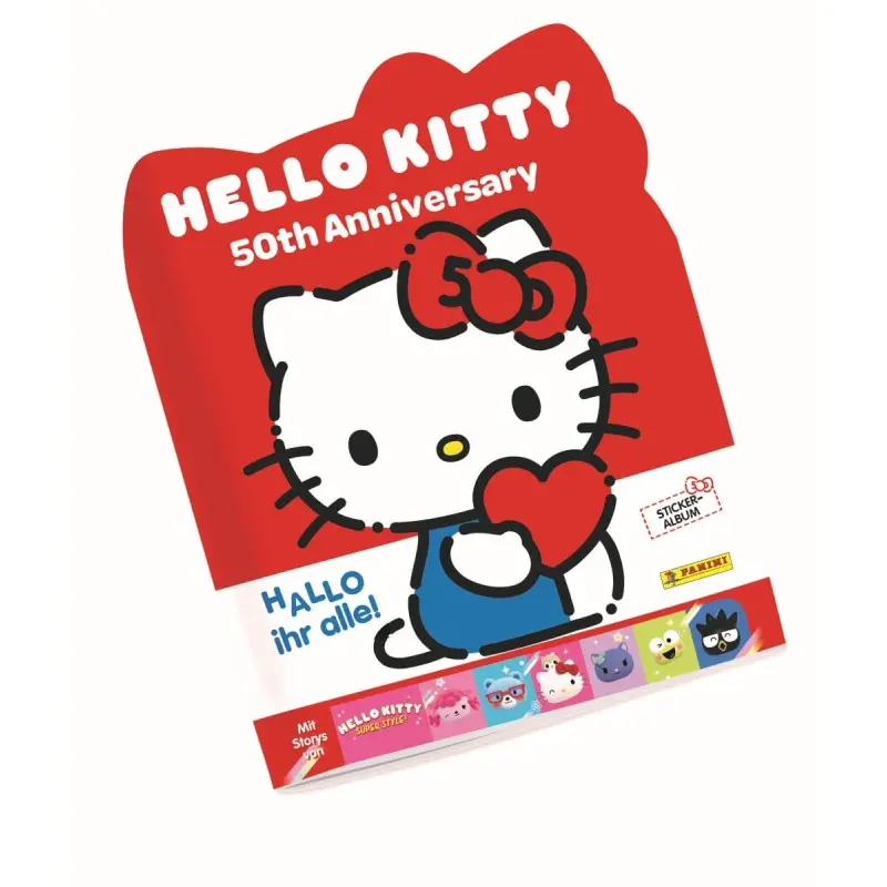 Hello Kitty Sticker Collection album pour stickers 50th Anniversary *ALLEMAND* | 4193745503502