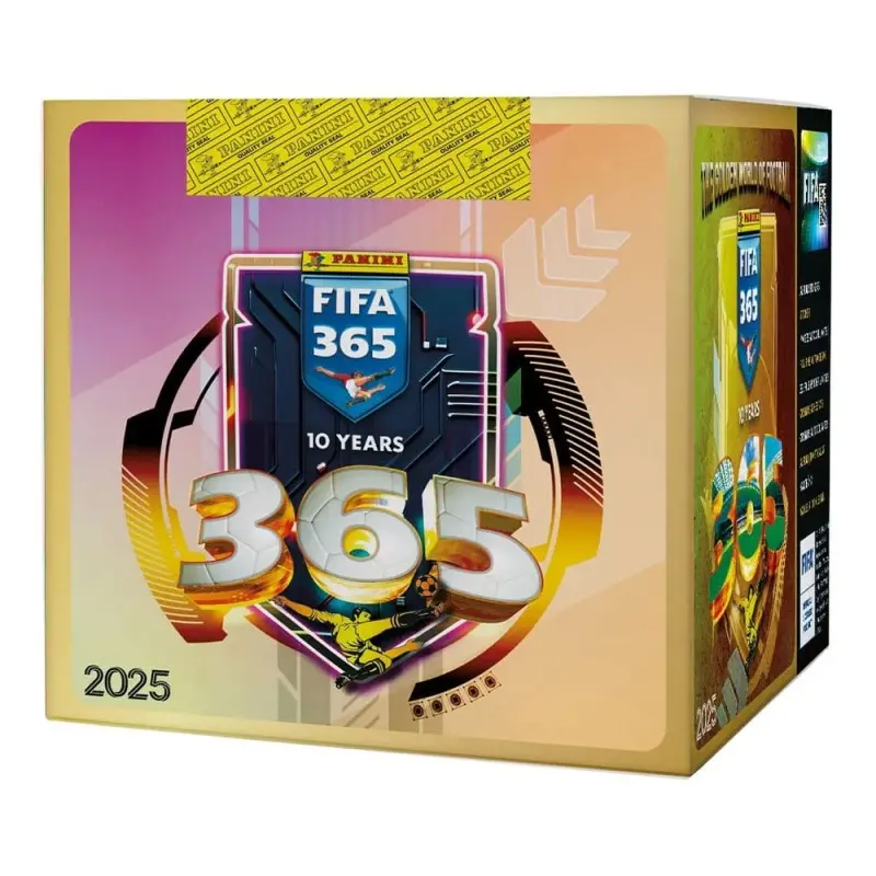 FIFA 365 Sticker Collection 2025 présentoir boosters (36) | 8051708020366