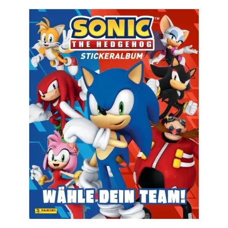 Sonic the Hedgehog Sticker Collection album pour stickers *ALLEMAND* | 4193763303504