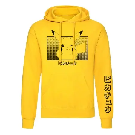 Pokemon sweater à capuche Pikachu Katakana (XL) | 5056688554965