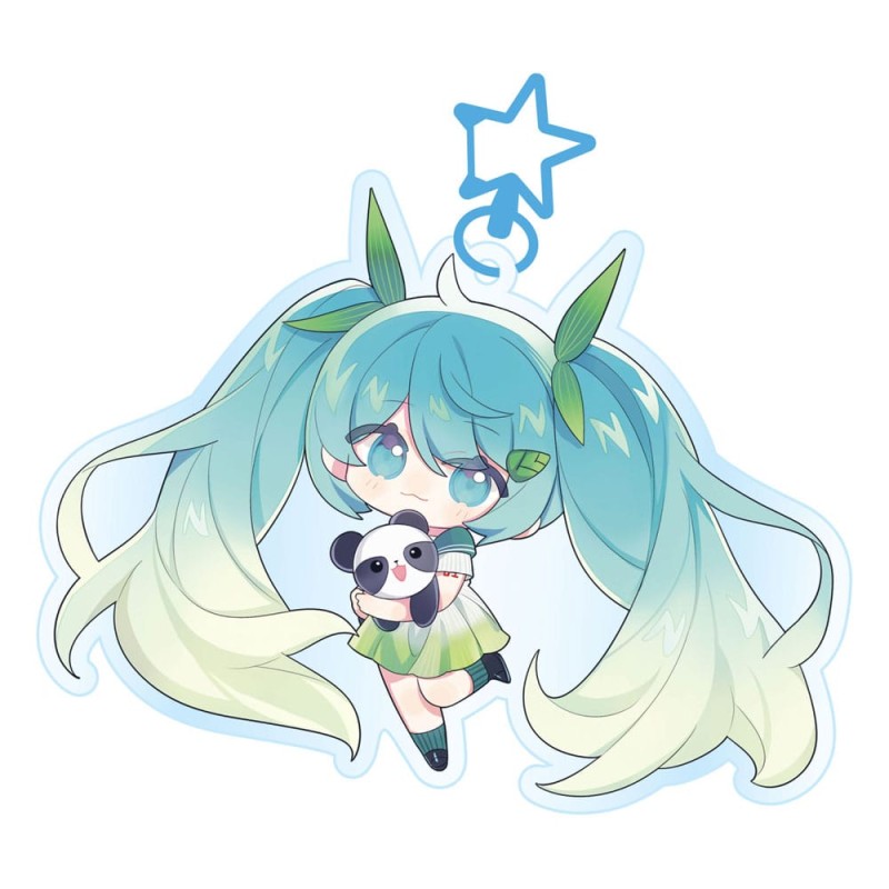 Hatsune Miku porte-clés acrylique Kawaii Spring Time  | 6430063312811