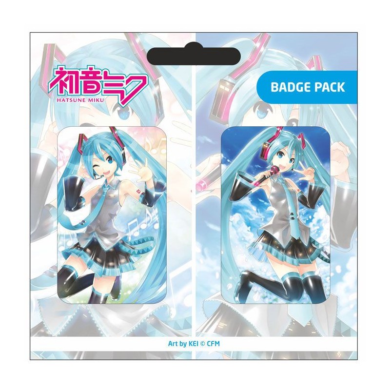 Hatsune Miku pack 2 pin's Set A