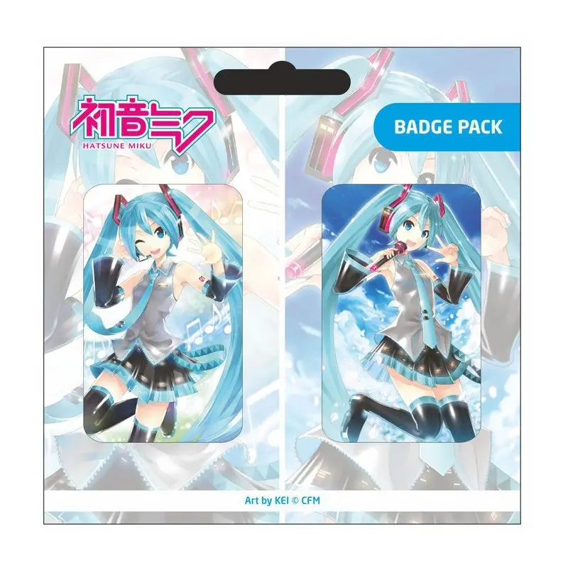 Hatsune Miku pack 2 pin's Set A | 6430063310732