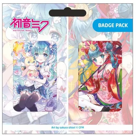 Hatsune Miku pack 2 pin's Set B | 6430063310749