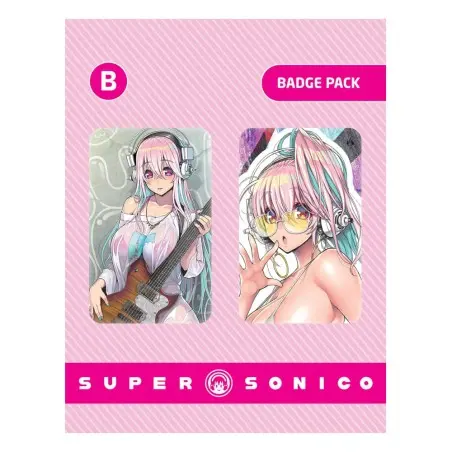 Super Sonico pack 2 pin's Set B | 6430063311388