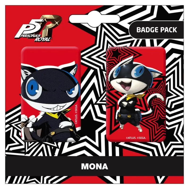 Persona 5 Royal pack 2 pin's Mona / Morgana | 6430063311937