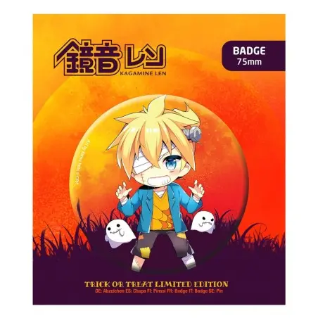 Hatsune Miku pin Halloween Limited Edition Kagamine Len  | 6430063312767