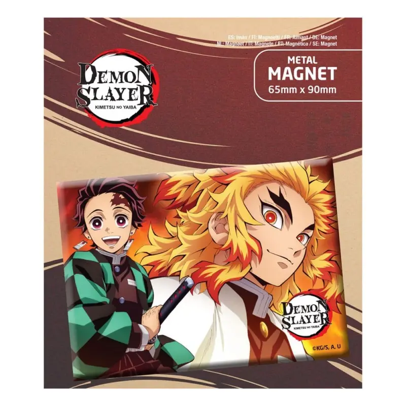 Demon Slayer: Kimetsu no Yaiba aimant Tanjiro & Kyojuro | 6430063312521