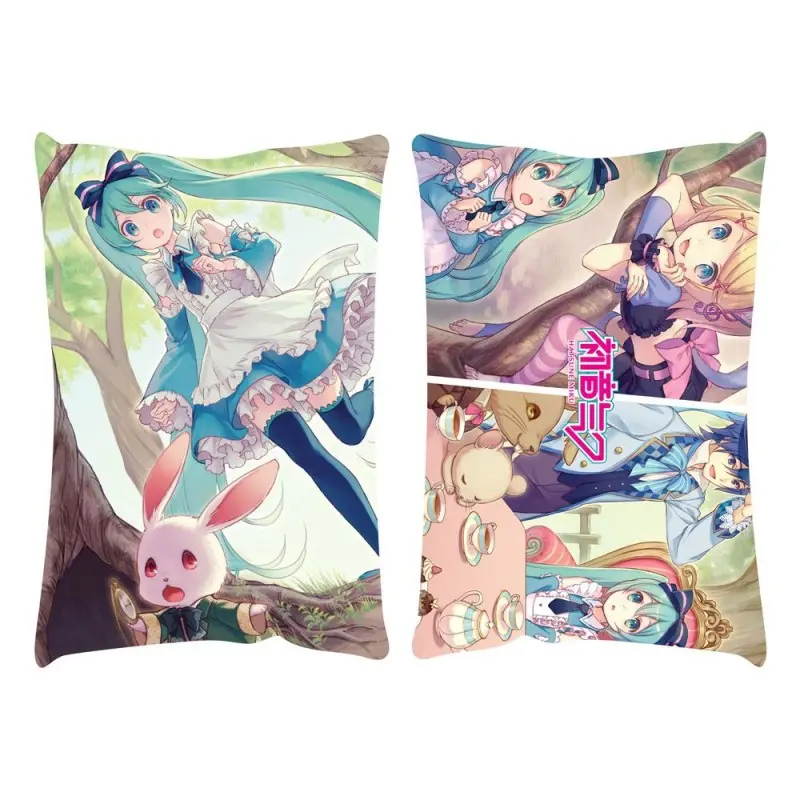 Hatsune Miku oreiller Miku in Wonderlan 50 x 35 cm | 6430063310510