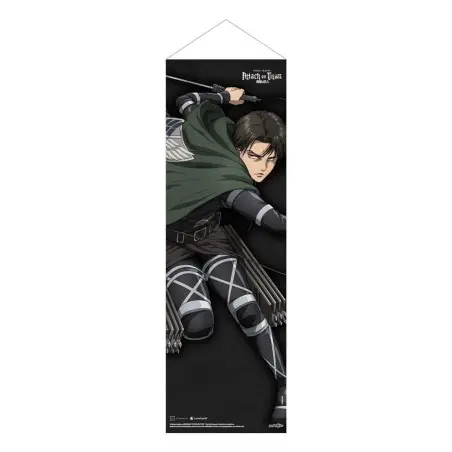 Attack on Titan wallscroll Slim Levi 30 x 90 cm | 6430063312330