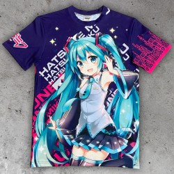 Hatsune Miku T-Shirt Expressive Vibes (L)