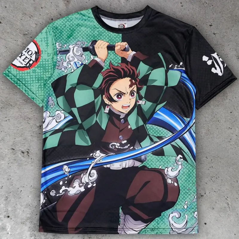 Demon Slayer: Kimetsu no Yaiba T-Shirt Tanjiro Kamado  (L) | 6430063312644