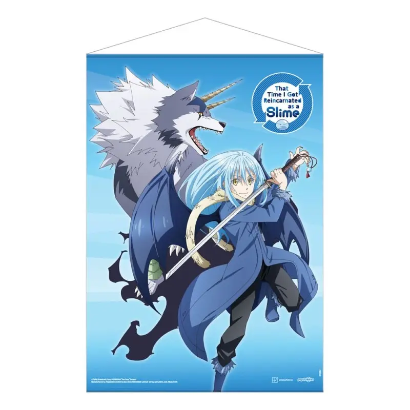 That Time I Got Reincarnated as a Slime wallscroll Rimuru & Ranga 50 x 70 cm | 6430063312866