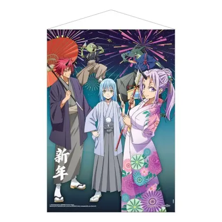 That Time I Got Reincarnated as a Slime wallscroll New Year's Celebrations 50 x 70 cm | 6430063312873