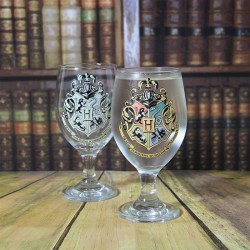 Harry Potter verre changeant de couleur Poudlard