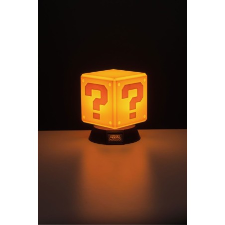 Super Mario veilleuse 3D Question Block 10 cm