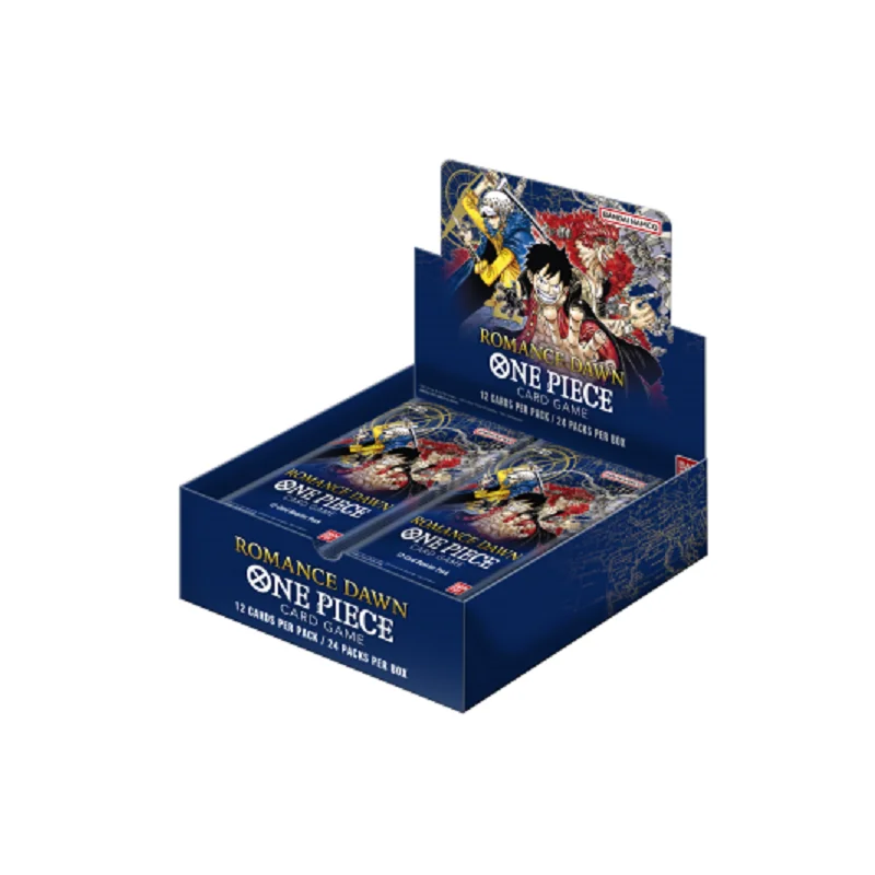 jcc/tcg: One Piece Card Game
Product: Romance Dawn - Display 24 ENBoosters 
Publisher: Bandai
English Version